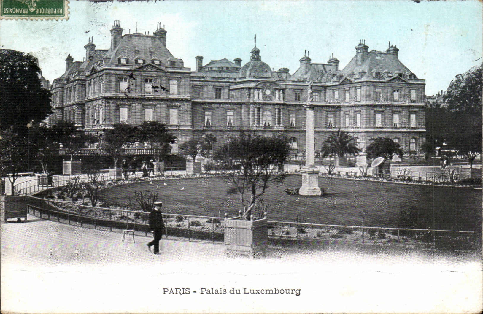CPA Paris Garden of Luxembourg