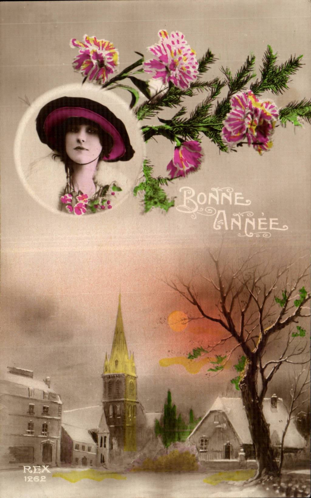 CPA Fantasy Woman Happy New Year