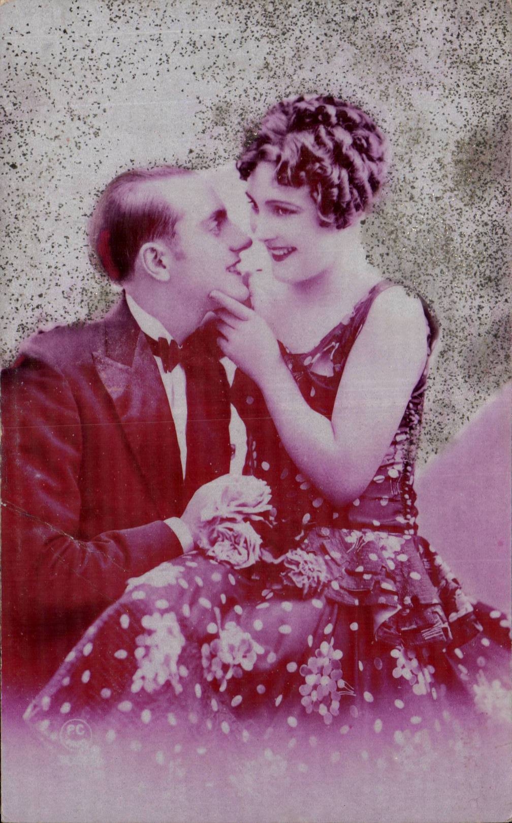 CPA Fantasy Woman (decoration spangles)