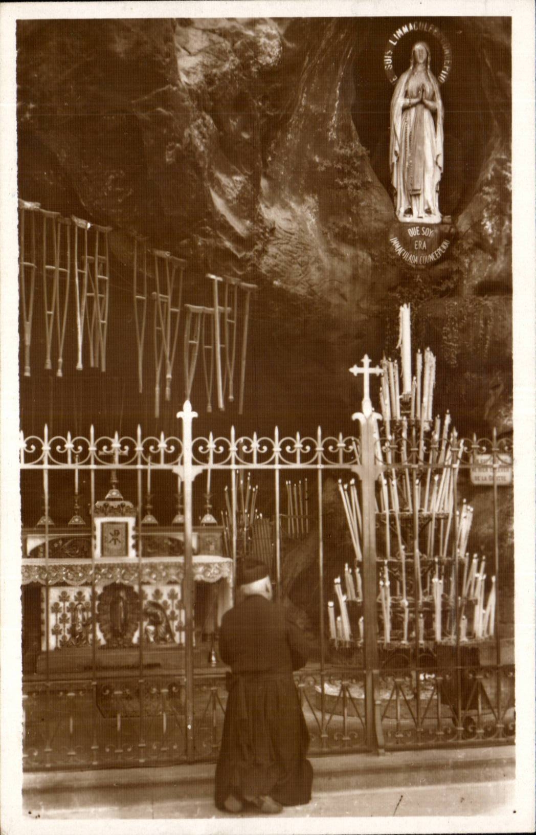 Lourdes CPA the cave and the virgin