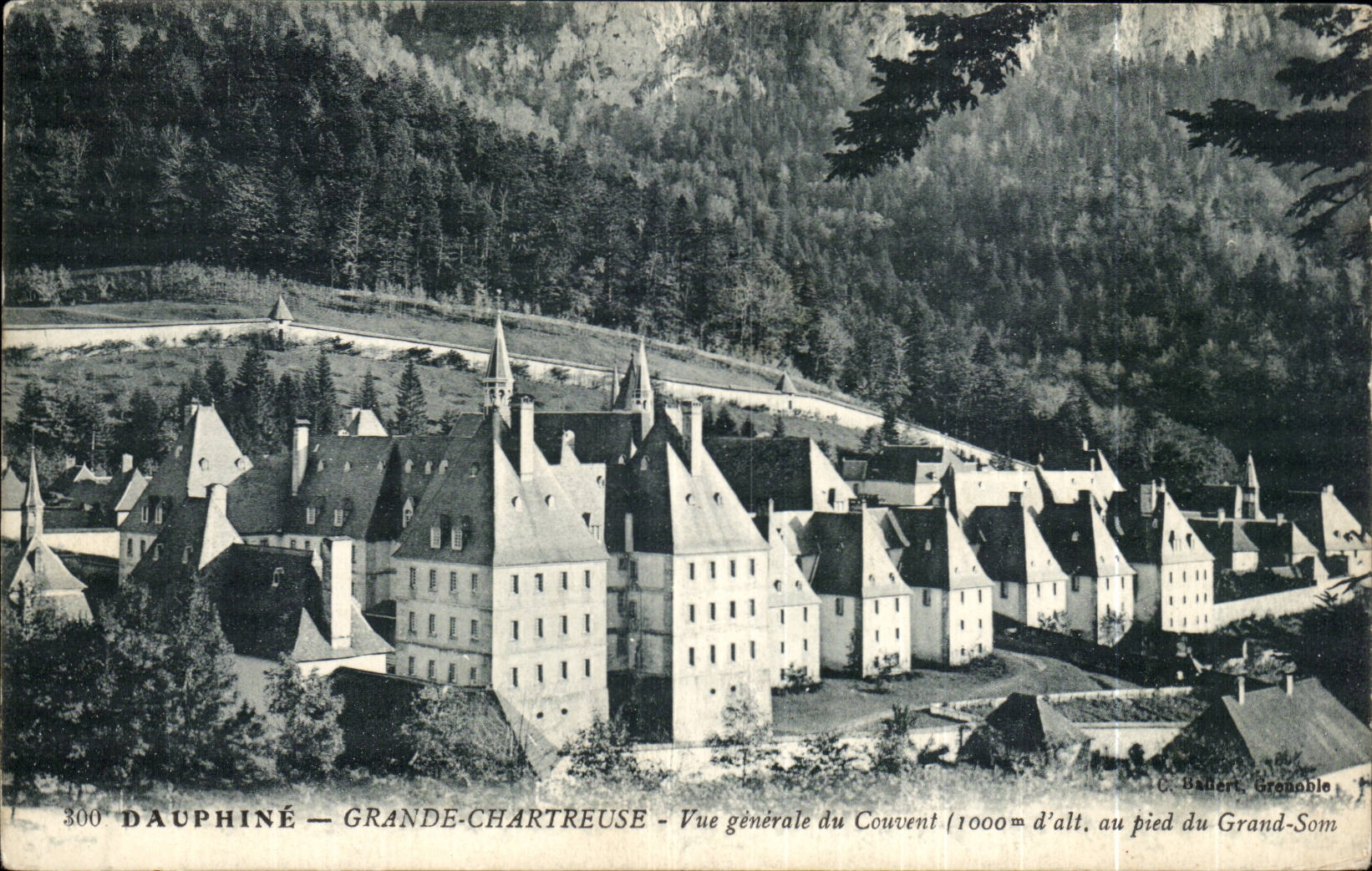 CPA grosse Chartreuse Ansicht des Klosters