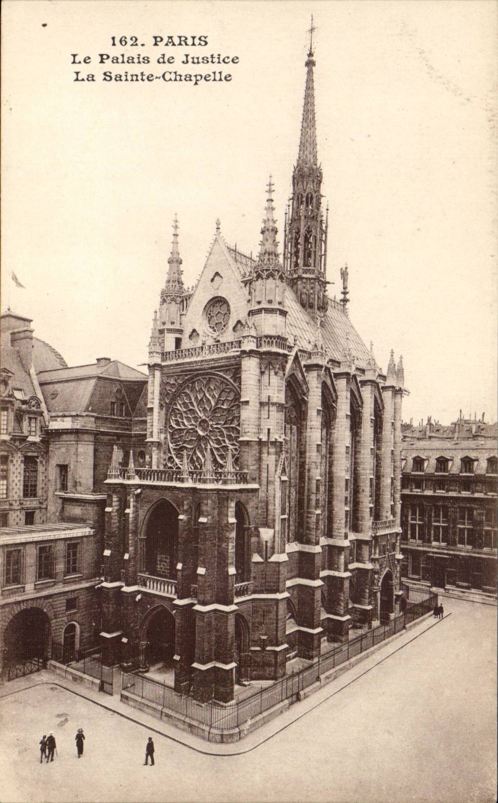 Paris CPA le palais de justice la sainte chapelle