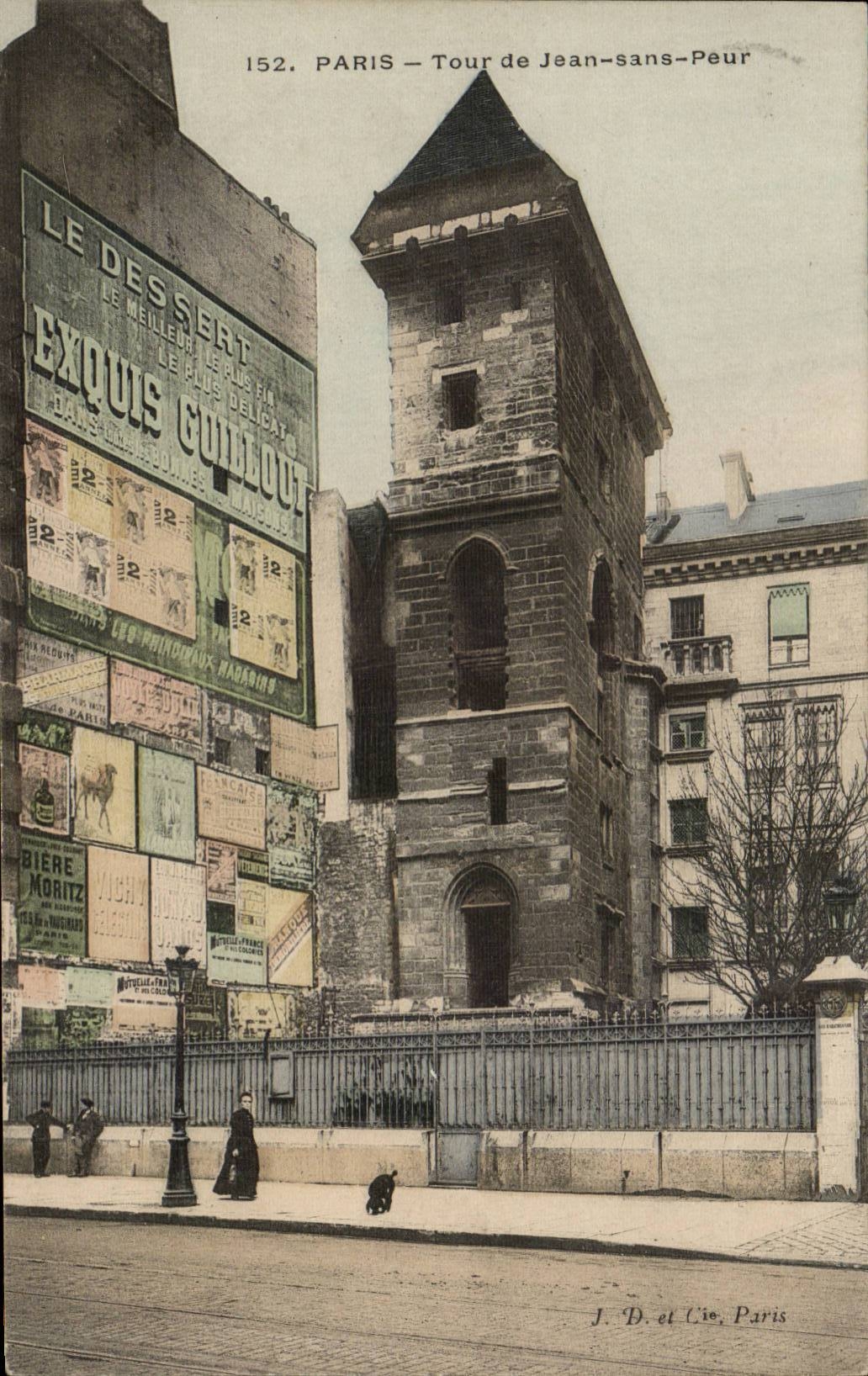 Paris CPA Tour de Jean Sans peur