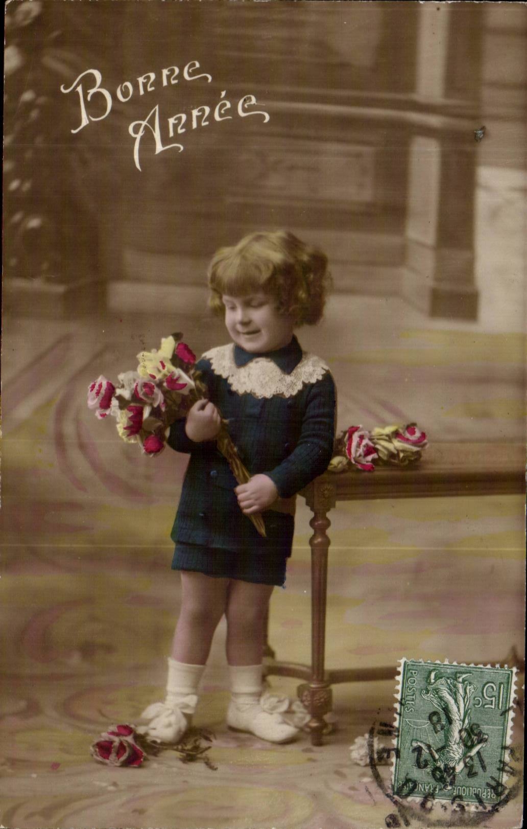 CPA Fantasy Child Happy New Year