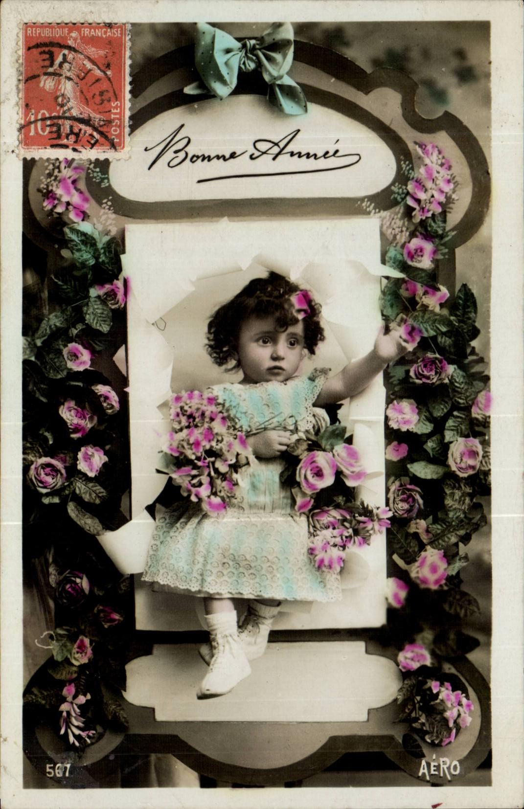 CPA Fantasy Child Happy New Year