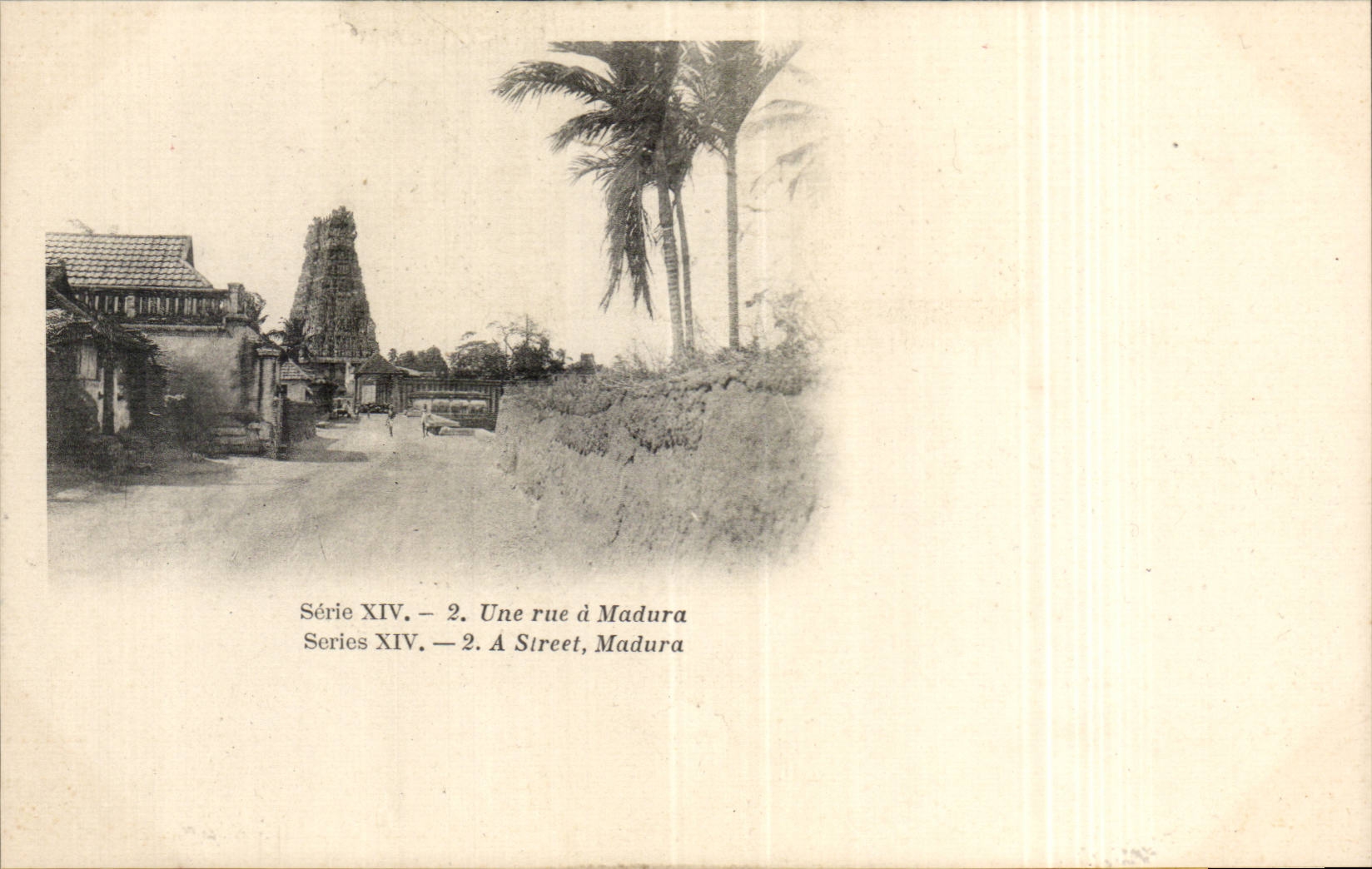 CPA Inde India La rue a Madura 