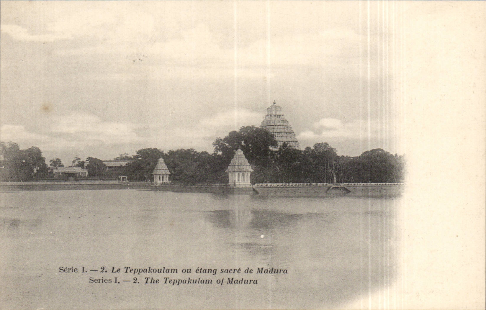 CPA Inde India Le Teppakoulam ou etang sacre a Madura 