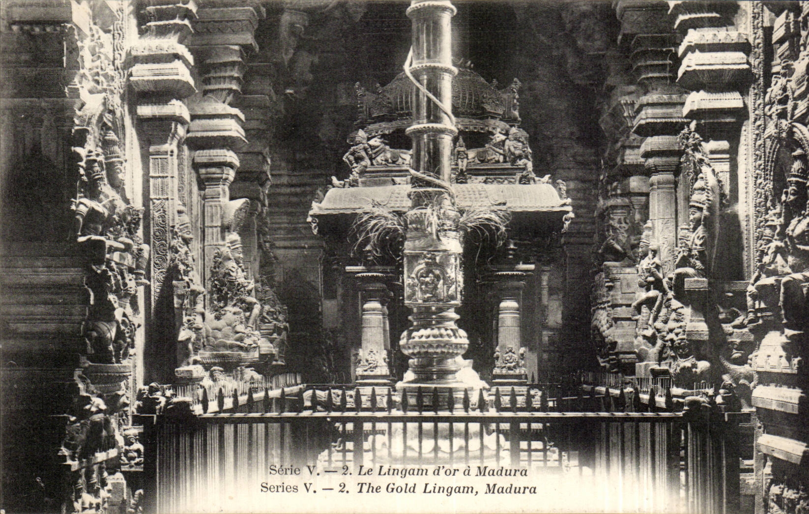 CPA Inde India Le Lingan d'or a Madura 