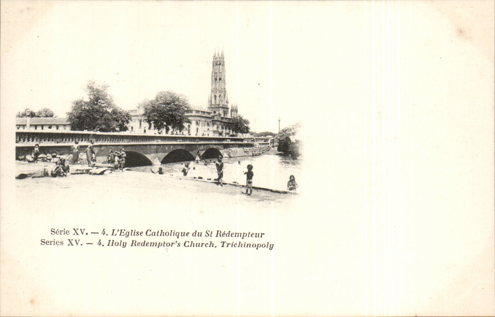 CPA Inde India L'eglise catholique du St Redempteur