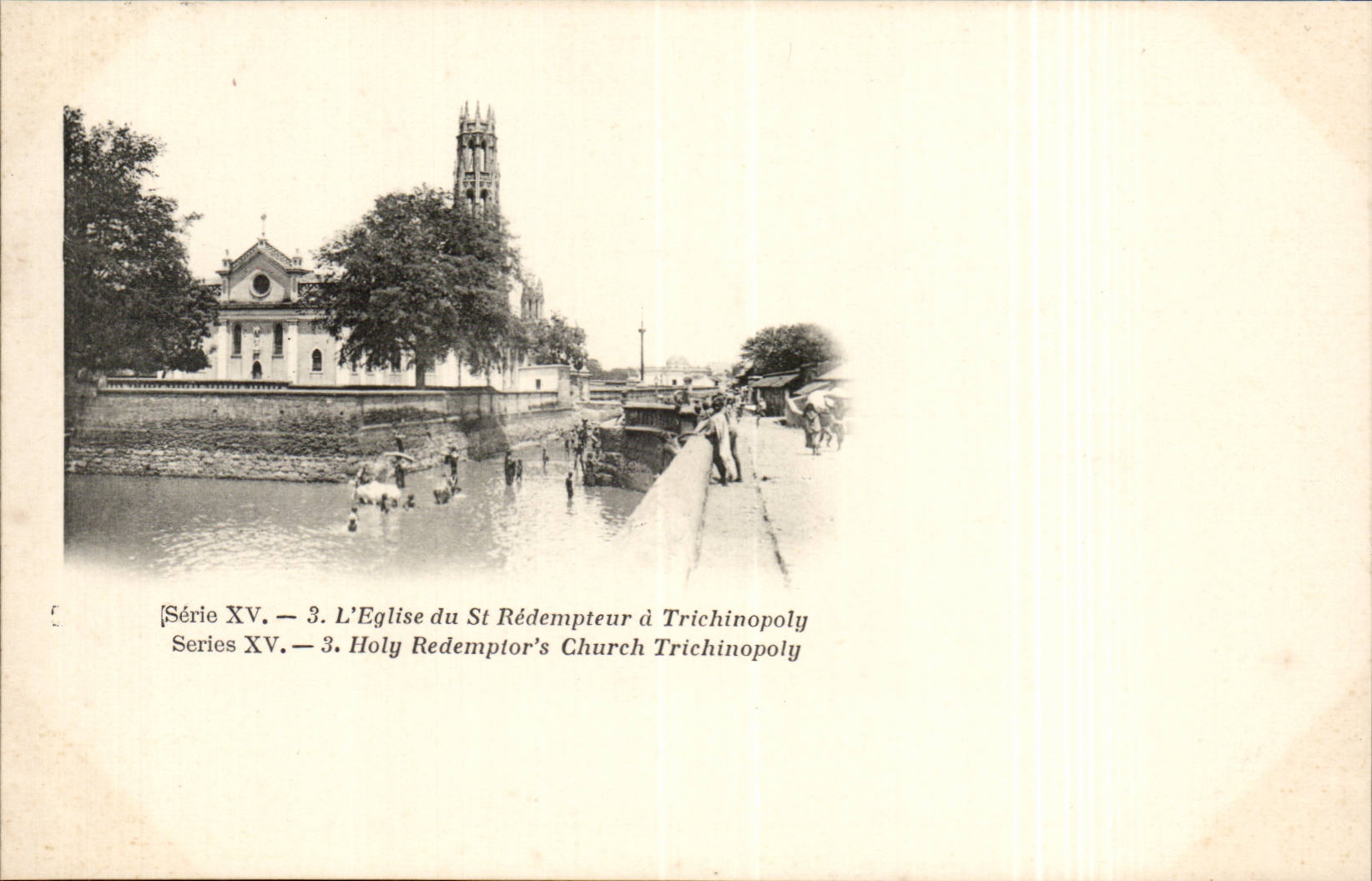 CPA Inde India L'eglise du St Redempteur a Trichinopoly