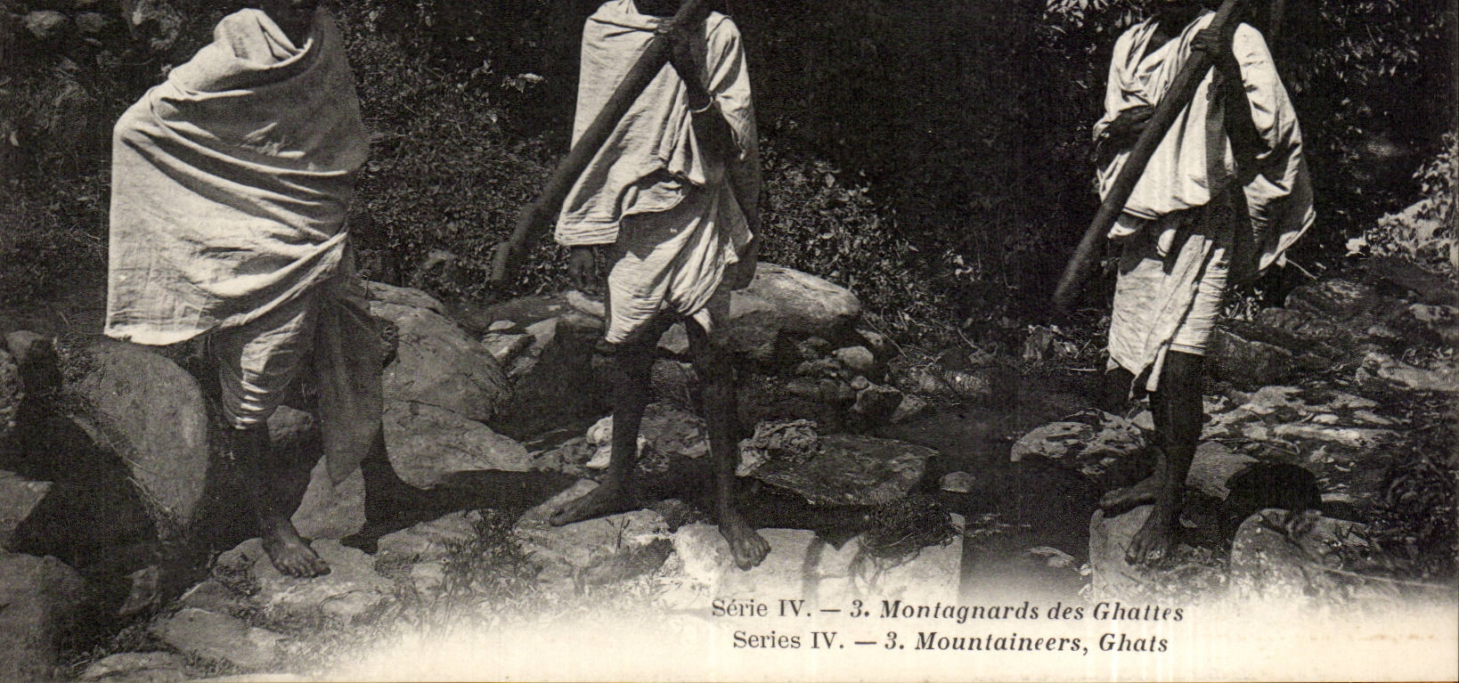 CPA Inde India Montagnards des Ghattes