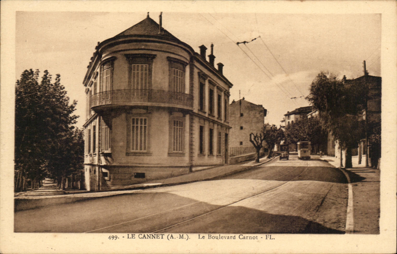 Cannet CPA die Carnot Prachtstrasse