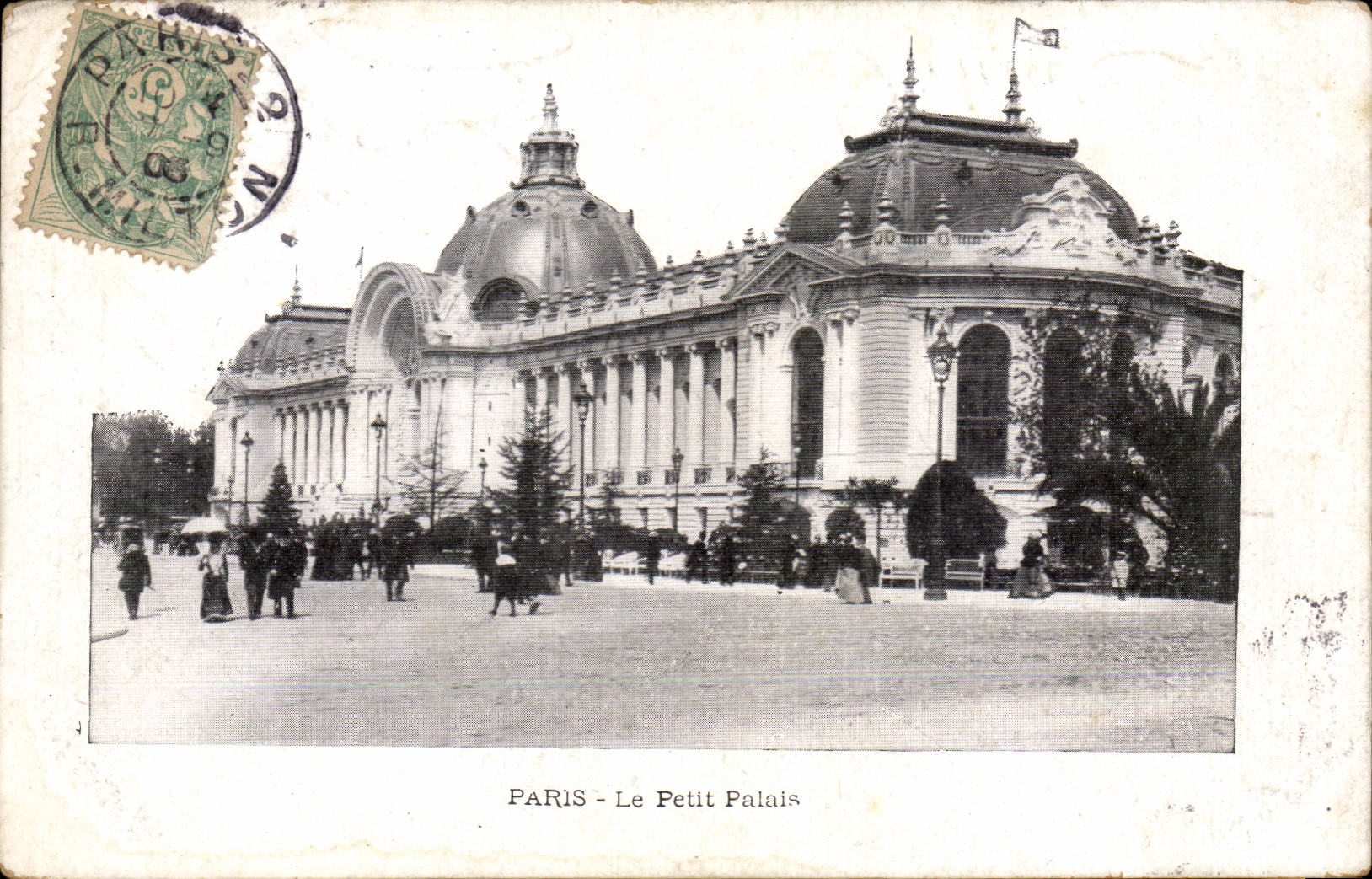 Paris CPA the small palace