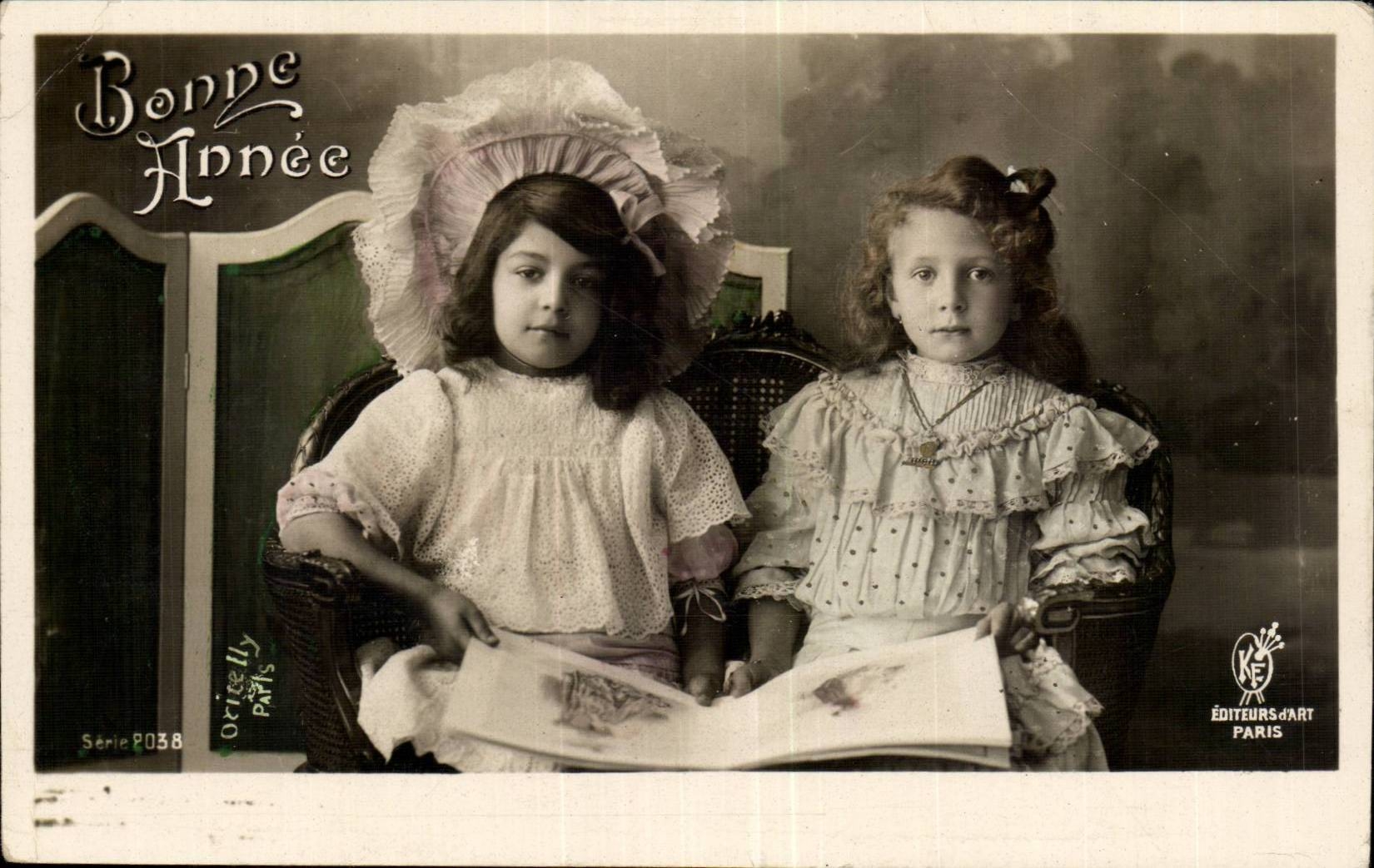 CPA Fantasy Children Happy New Year