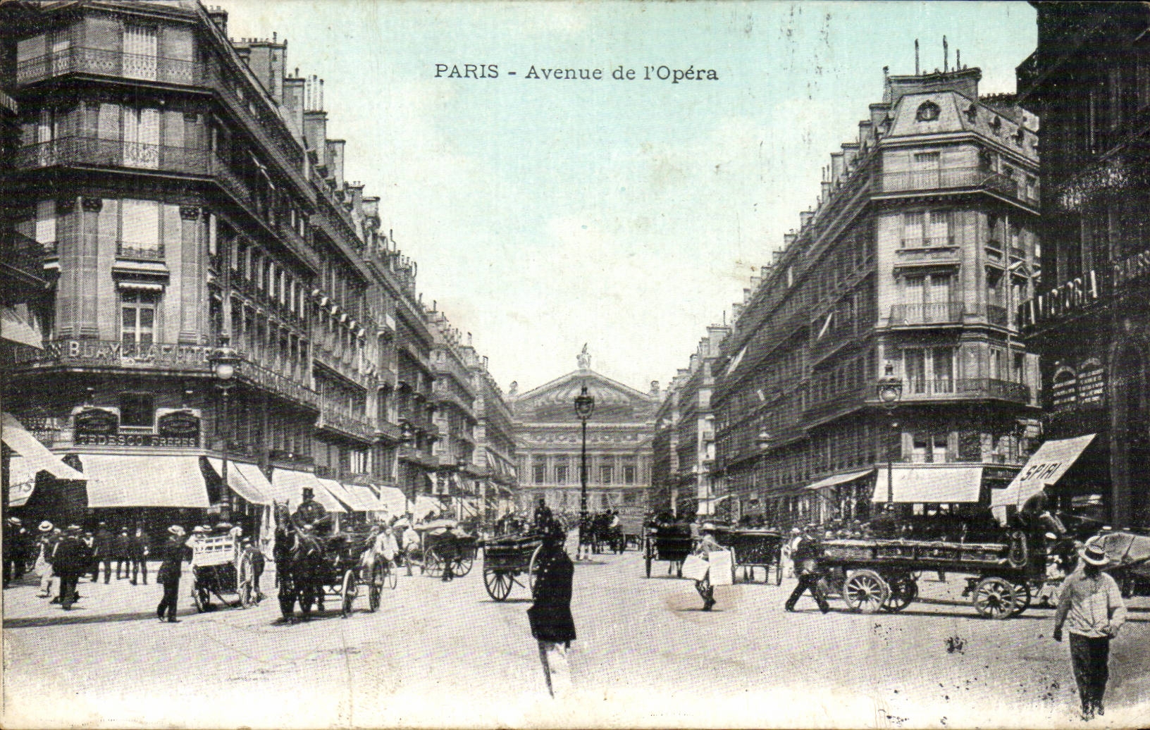 Paris CPA Which occurred of the opera