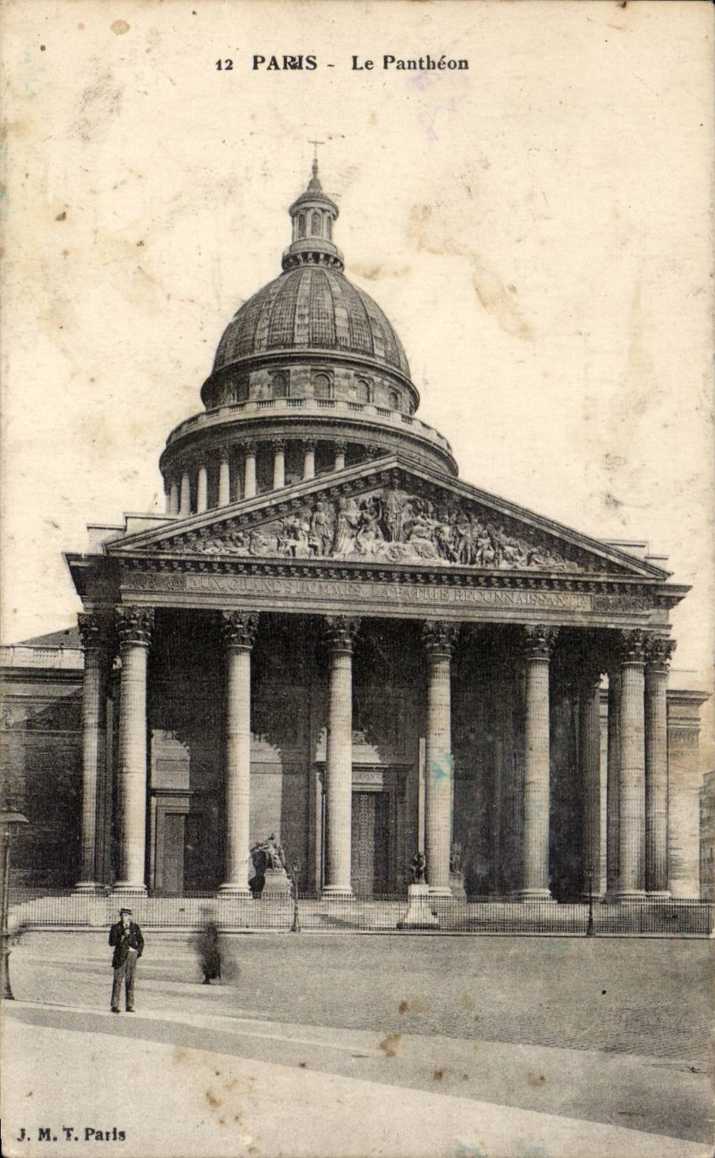 Paris CPA the Pantheon