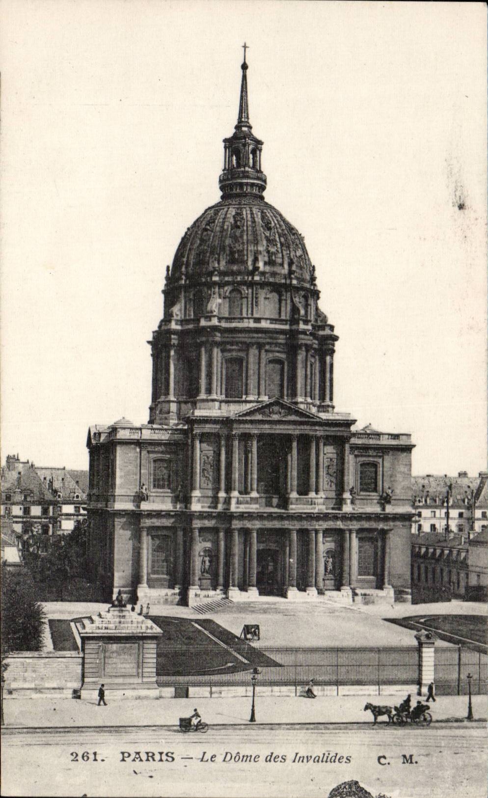 Paris CPA Dome of Invalides