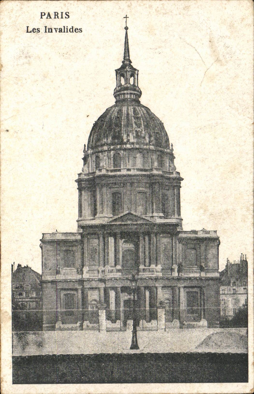 Paris CPA Dome of Invalides