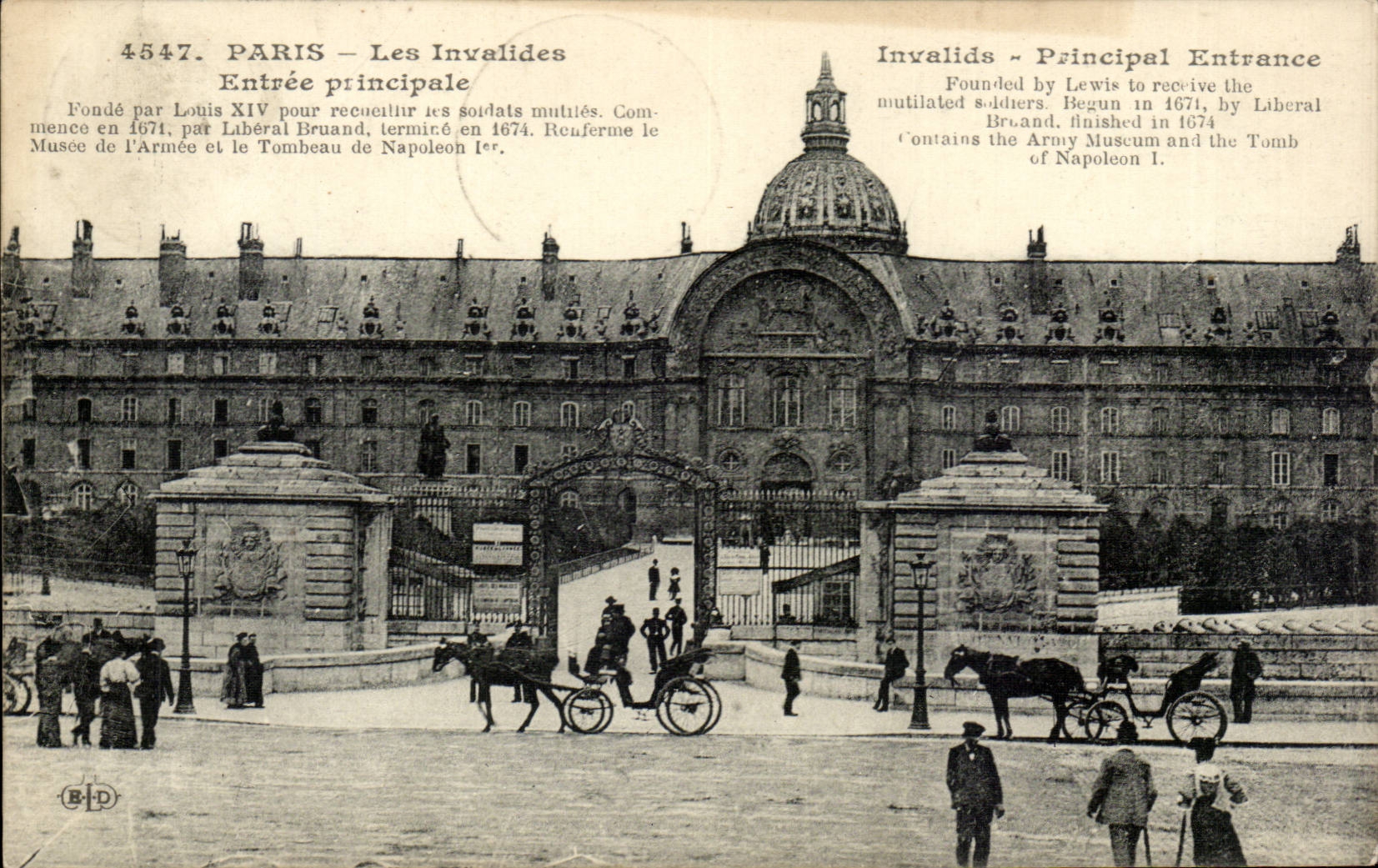 Paris CPA Invalides the Entered principal one