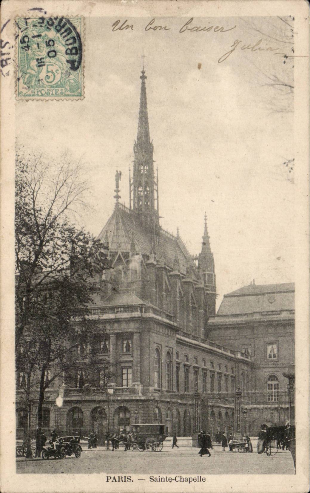 Paris CPA Sainte Chapelle