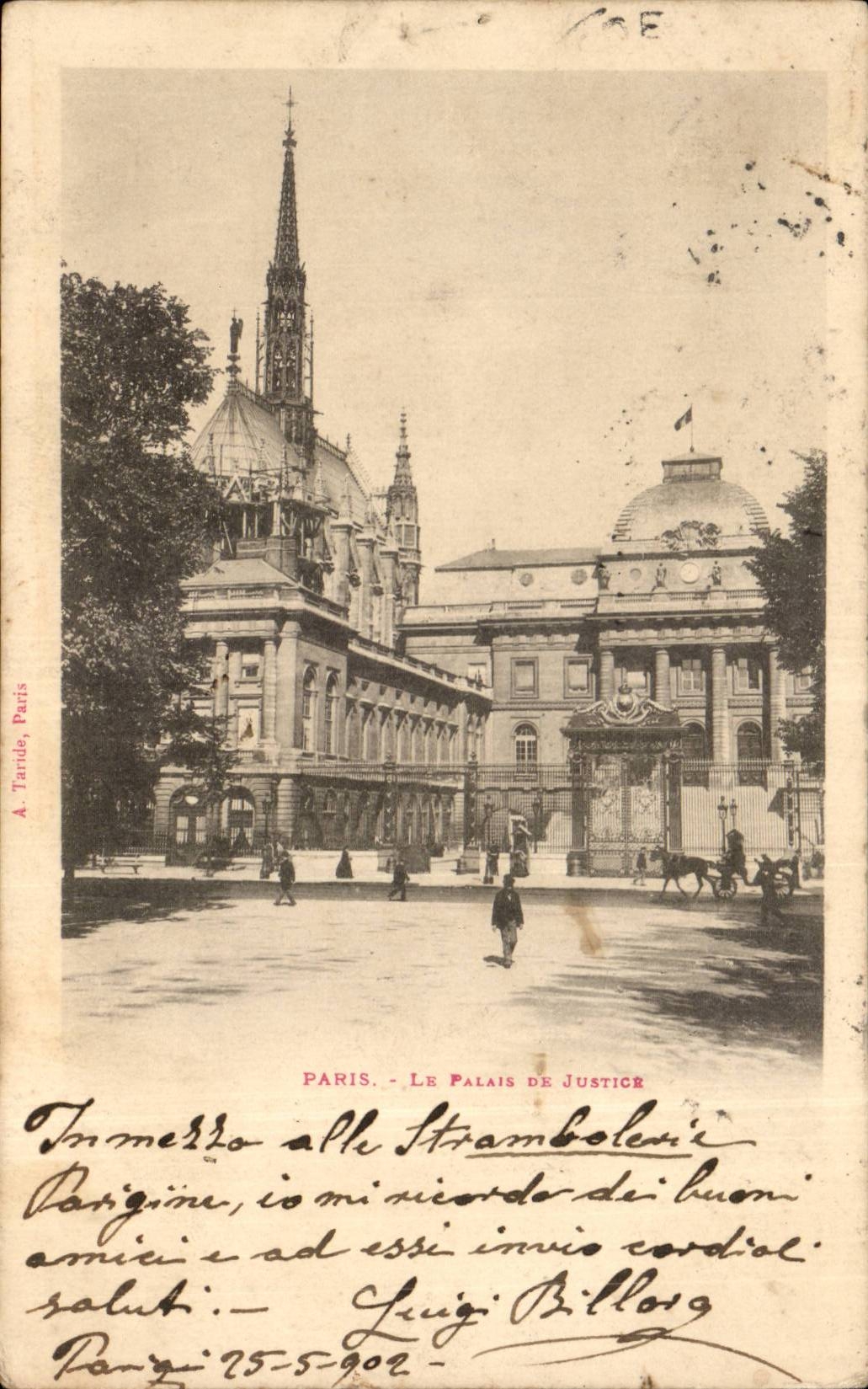 Paris CPA Palais de justice