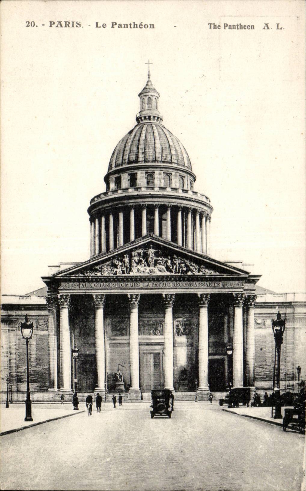 Paris CPA the Pantheon