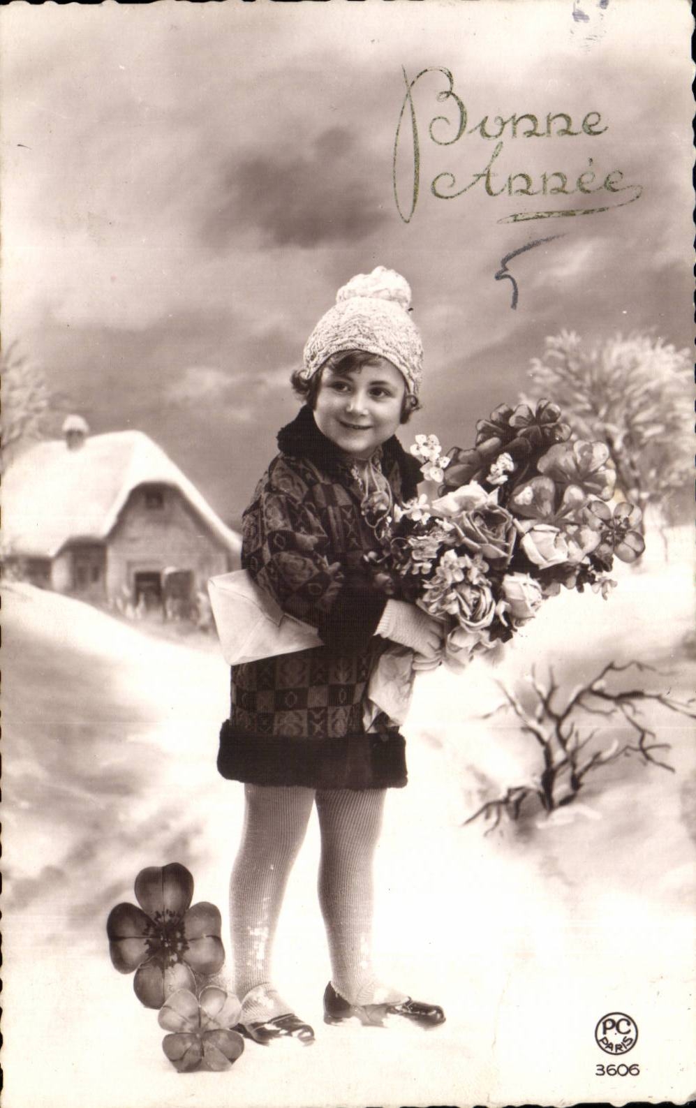 CPA Fantasy Child Happy New Year