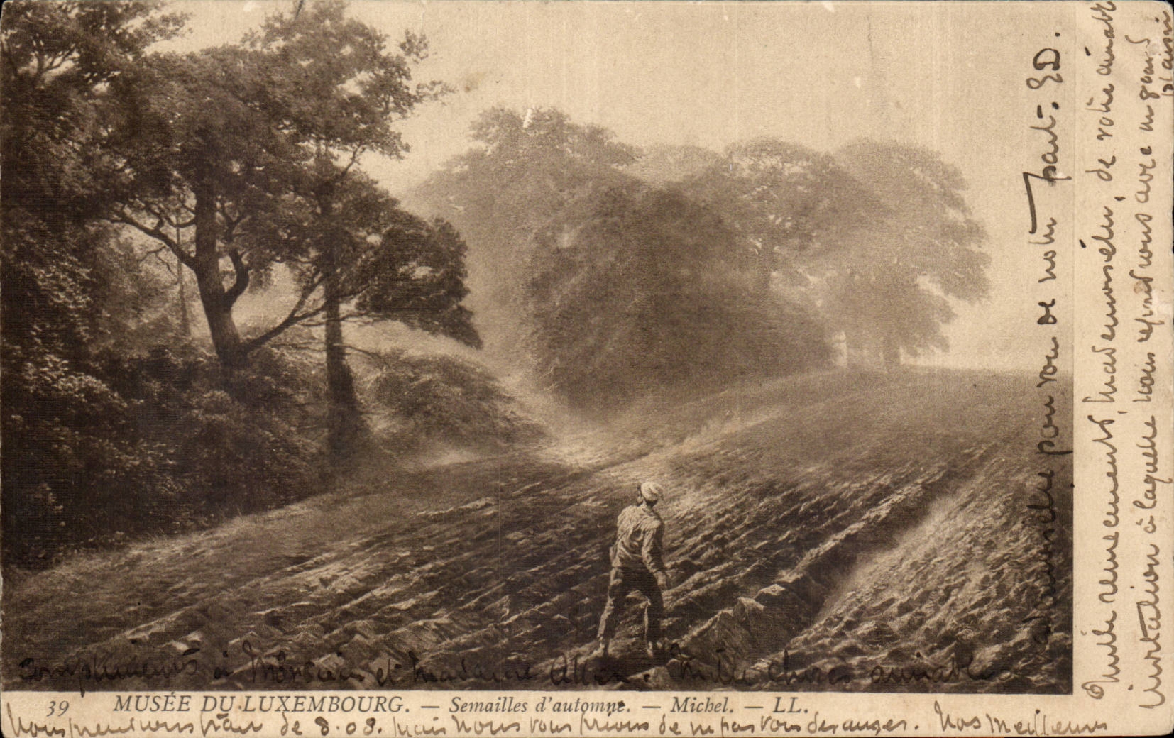 CPA Musee du Luxembourg Semailles d'automne Michel