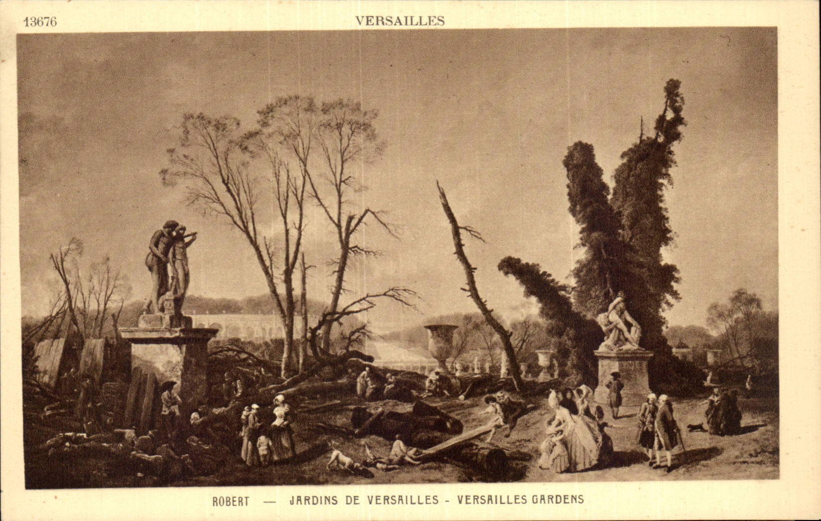 CPA Versailles Robert Jardins de Versailles 