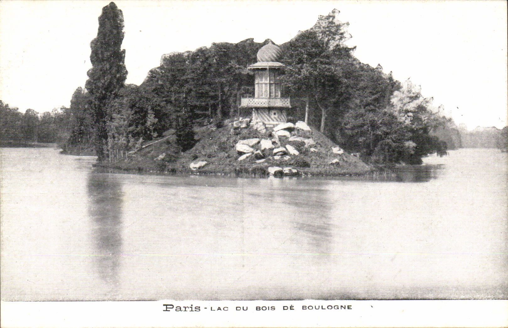 Paris CPA Lac du bois de Boulogne