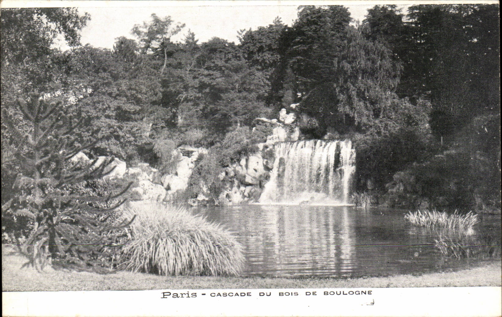 Paris CPA Cascade du bois de Boulogne