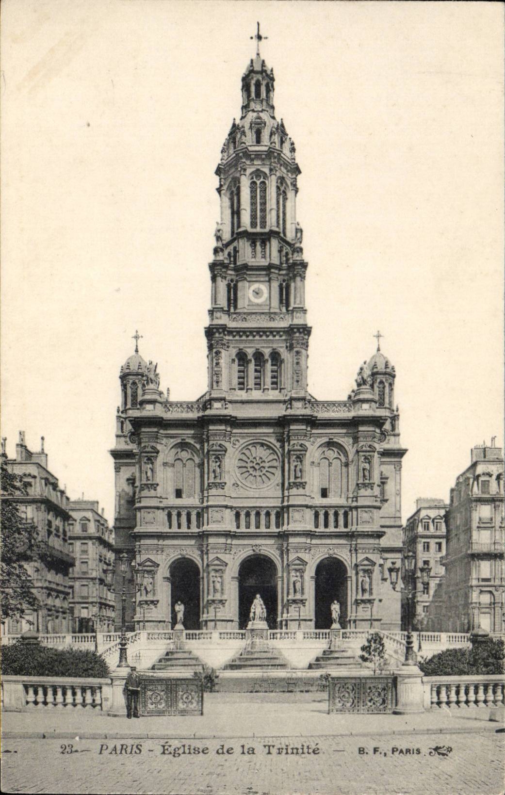 Paris CPA Church of the Trinity