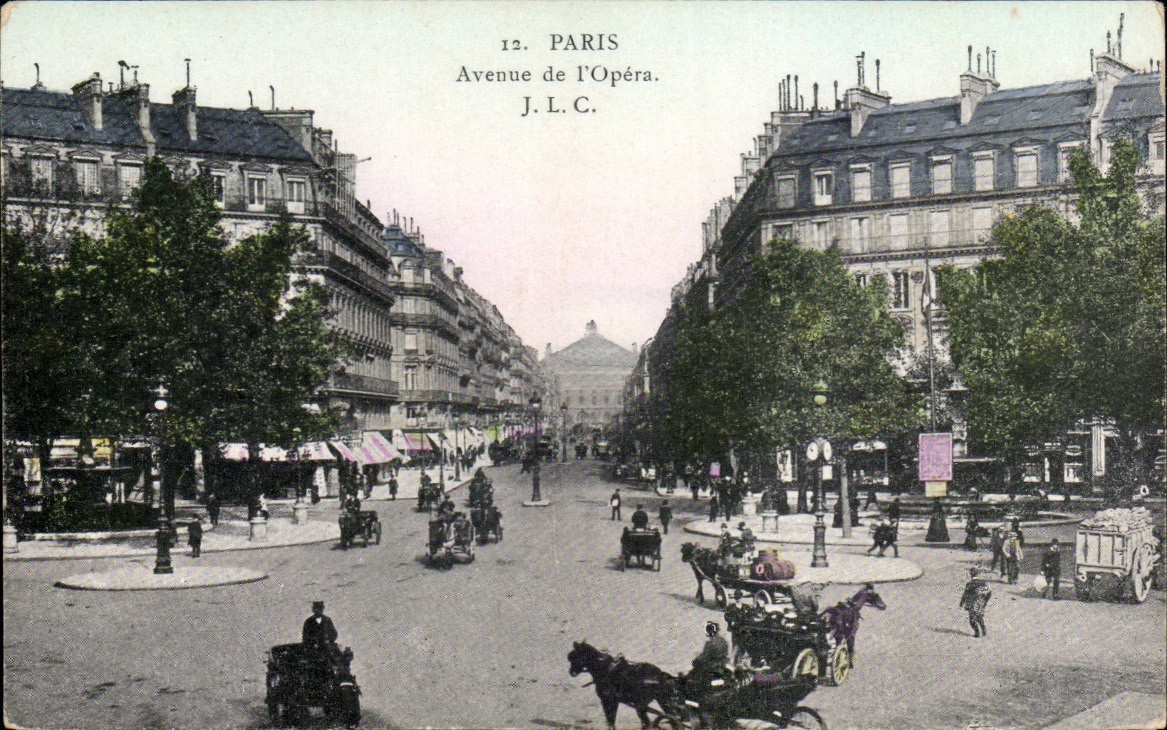 Paris CPA Which occurred of the opera