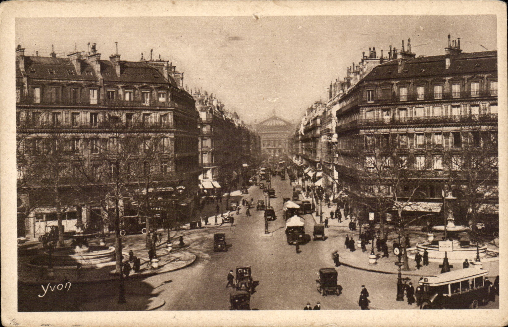 Paris CPA Which occurred of the opera