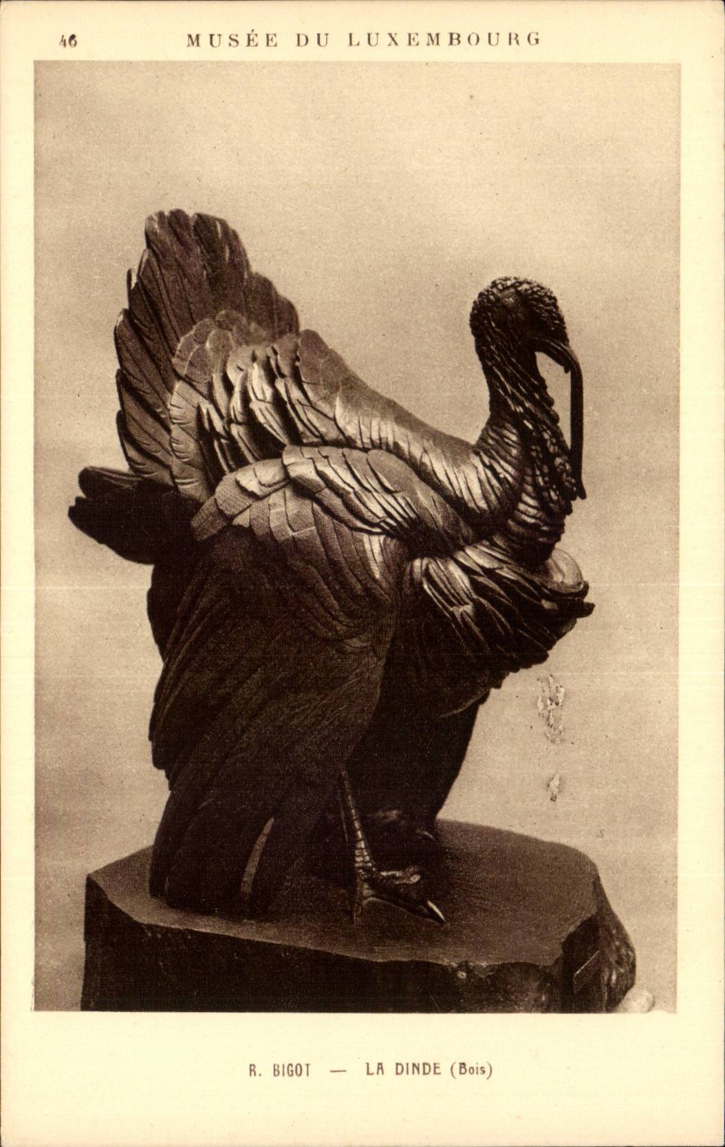 CPA Paris Museum of Luxembourg Religious bigot the turkey turkey