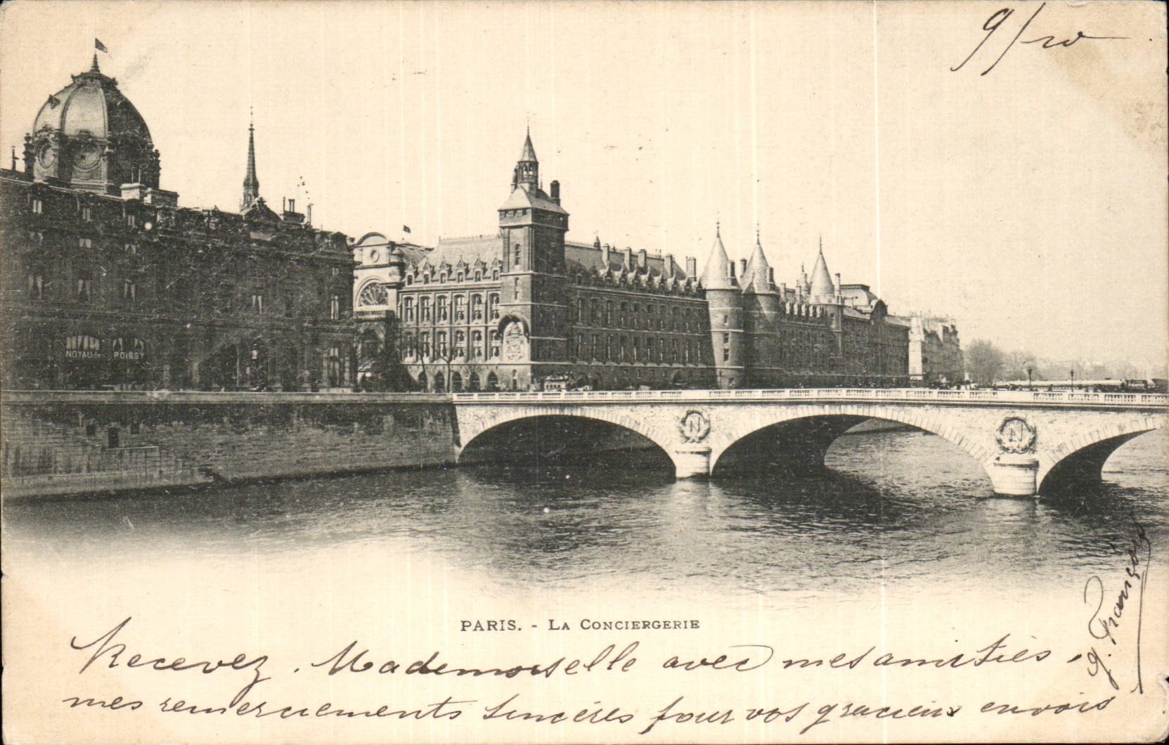 Paris CPA La conciergerie