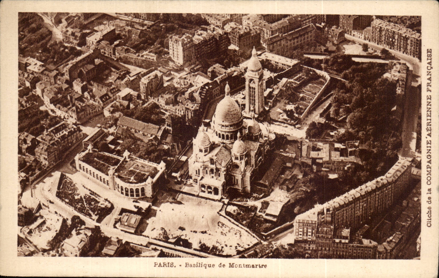 Paris CPA Basilique de Montmartre