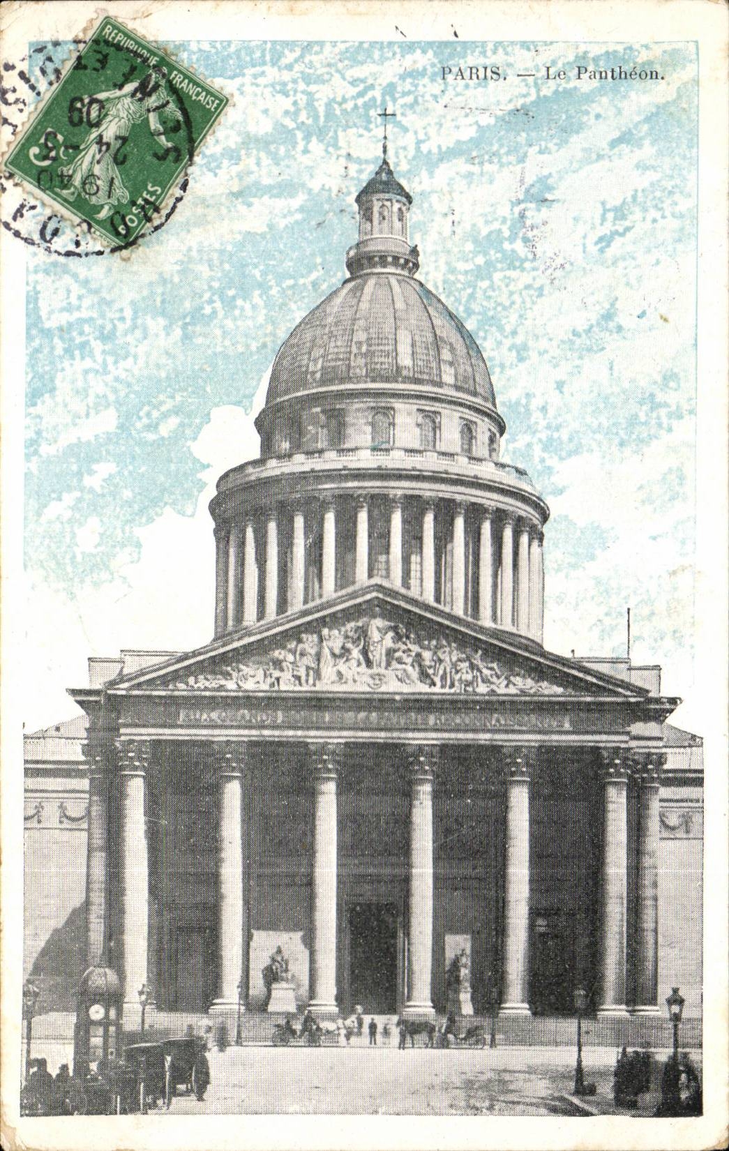 Paris CPA the Pantheon