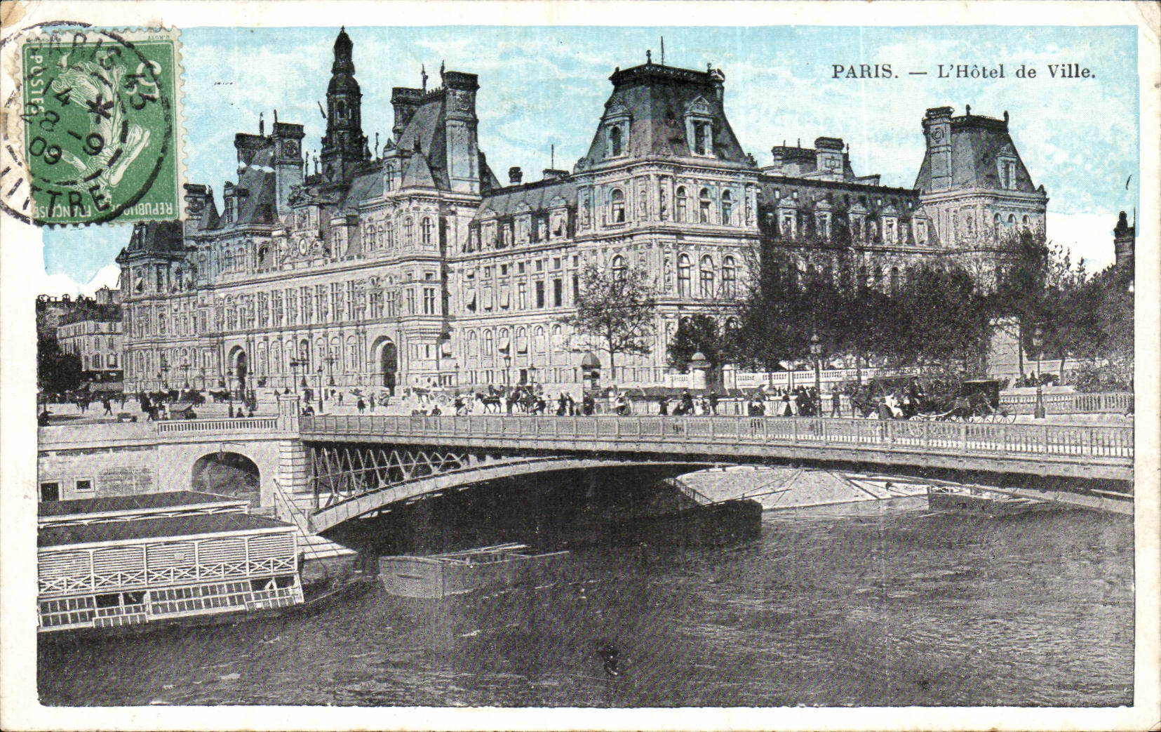 Paris CPA L'hotel de ville
