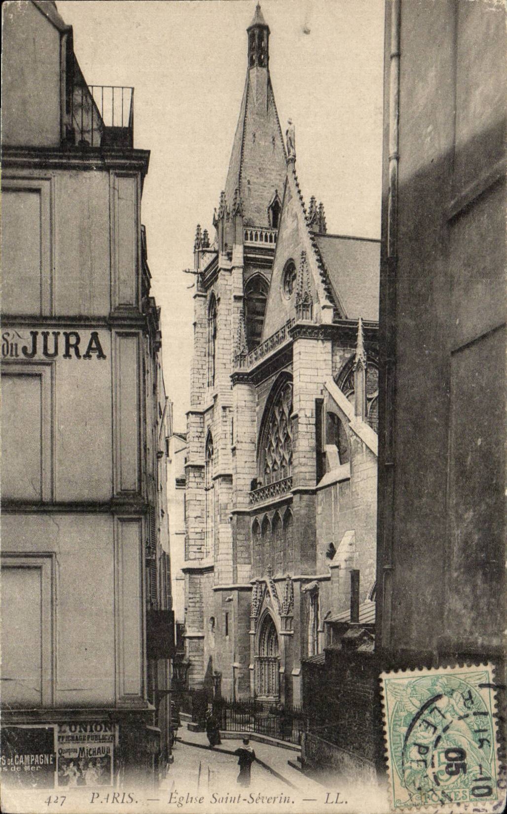 CPA Paris Eglise Saint Severin