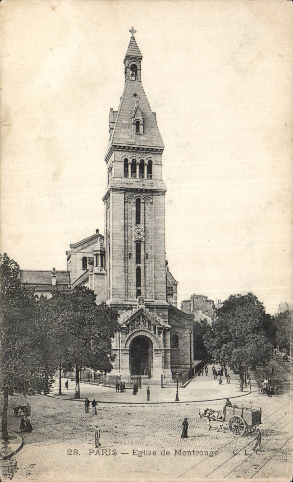 CPA Paris Church of Montrouge