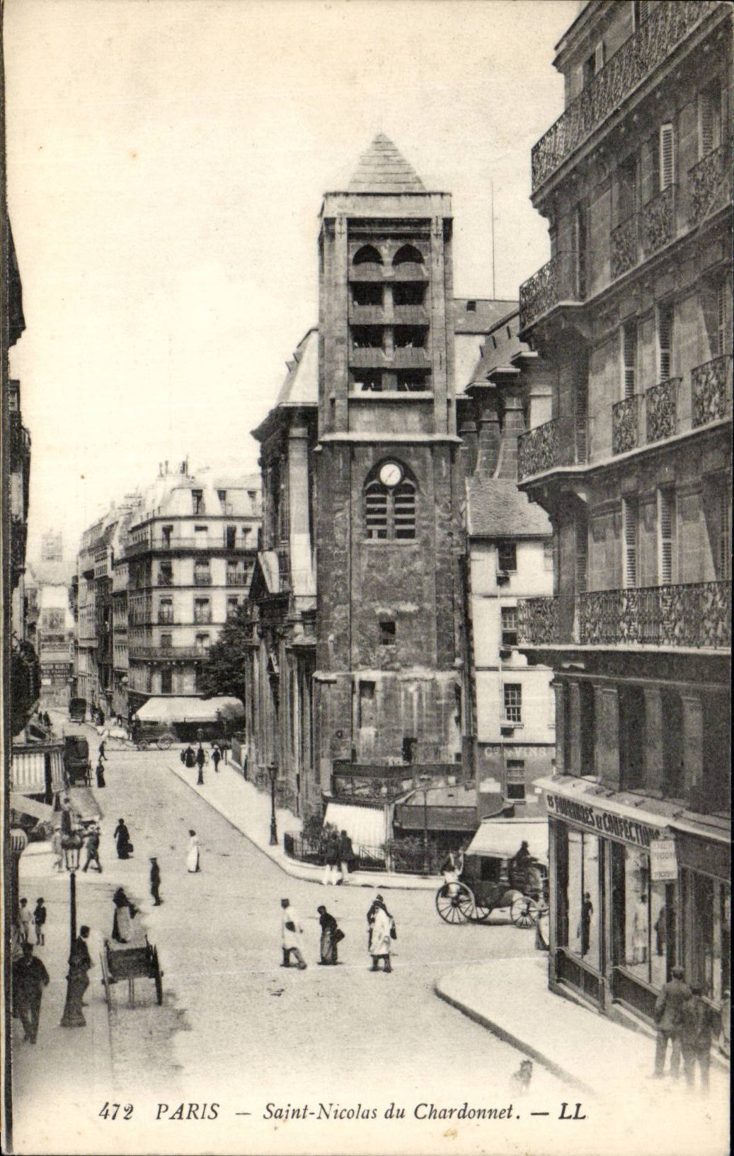 CPA Paris Saint Nicolas du Cahrdonnet