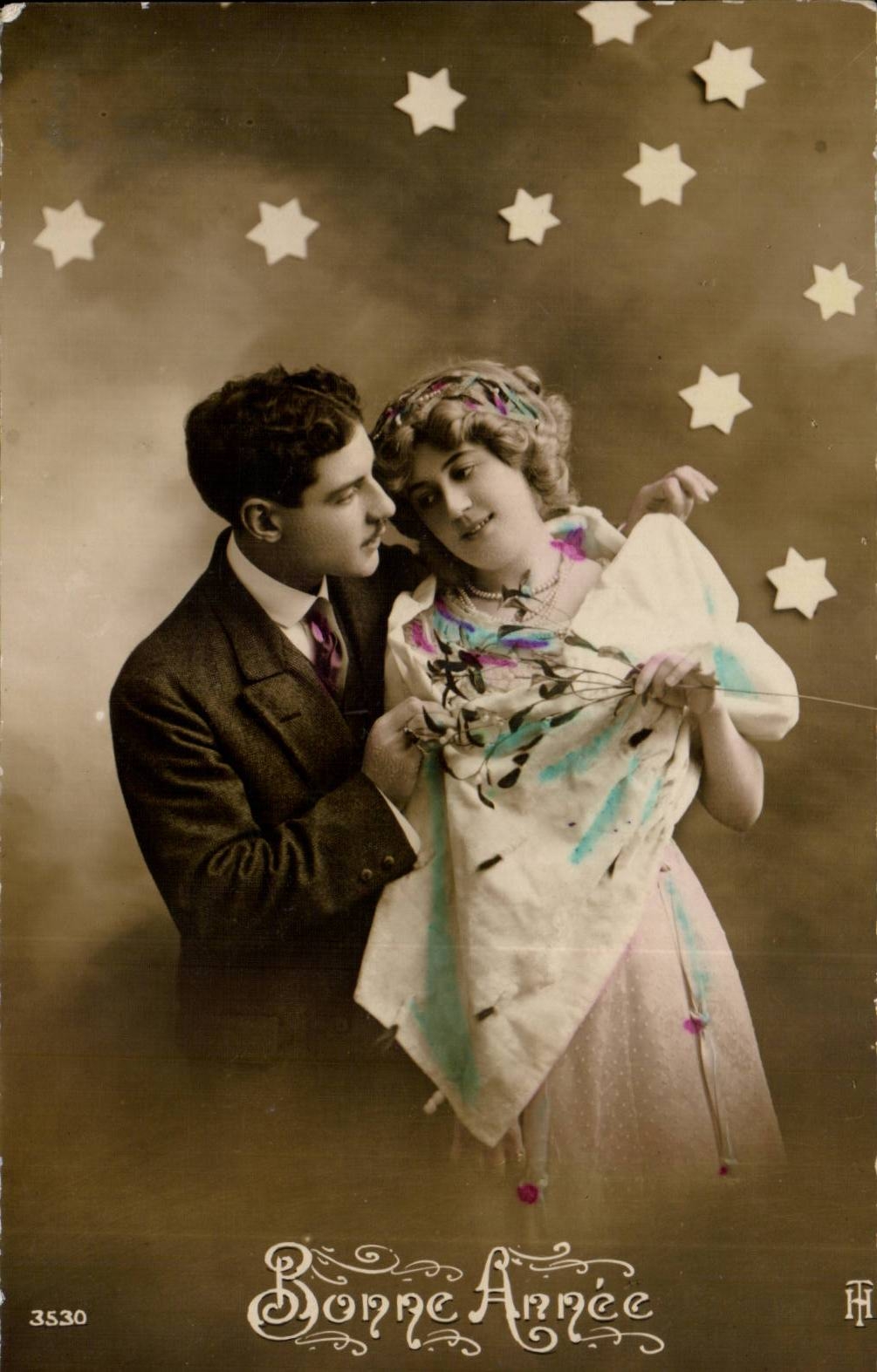 CPA Fantasy Woman Happy New Year