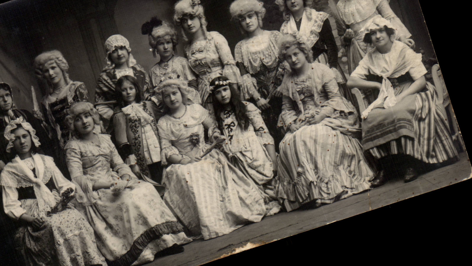 CPA Real photo Fantasy Theater company