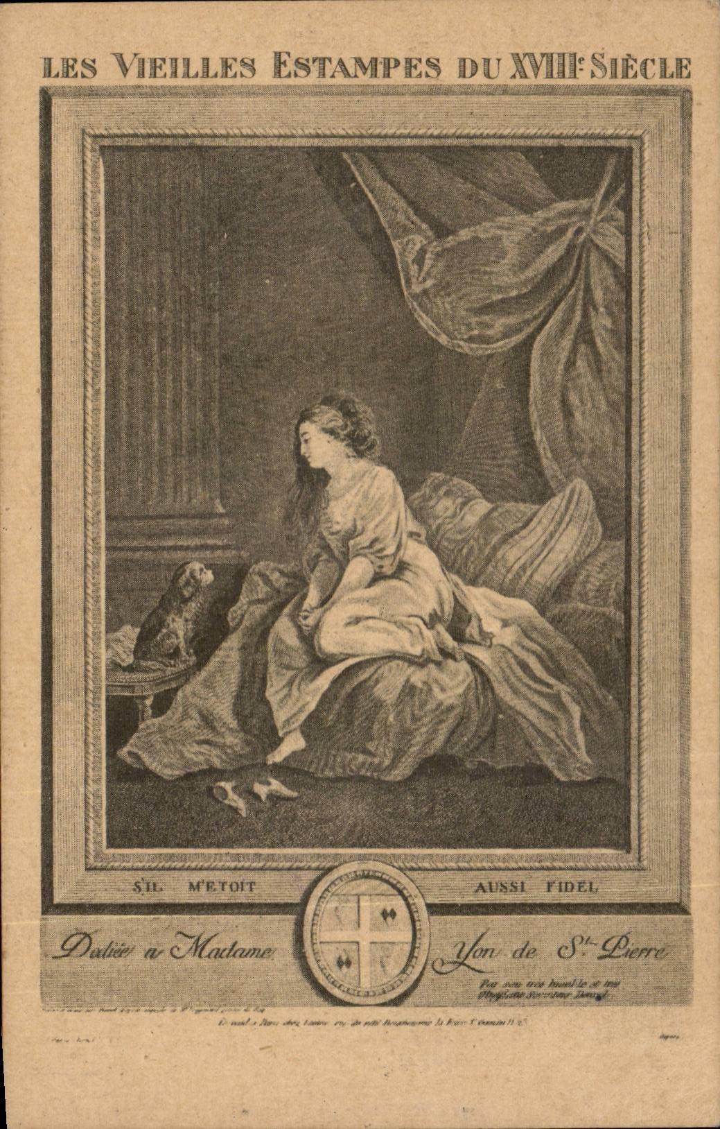 CPA Les vieilles estampes du 18eme