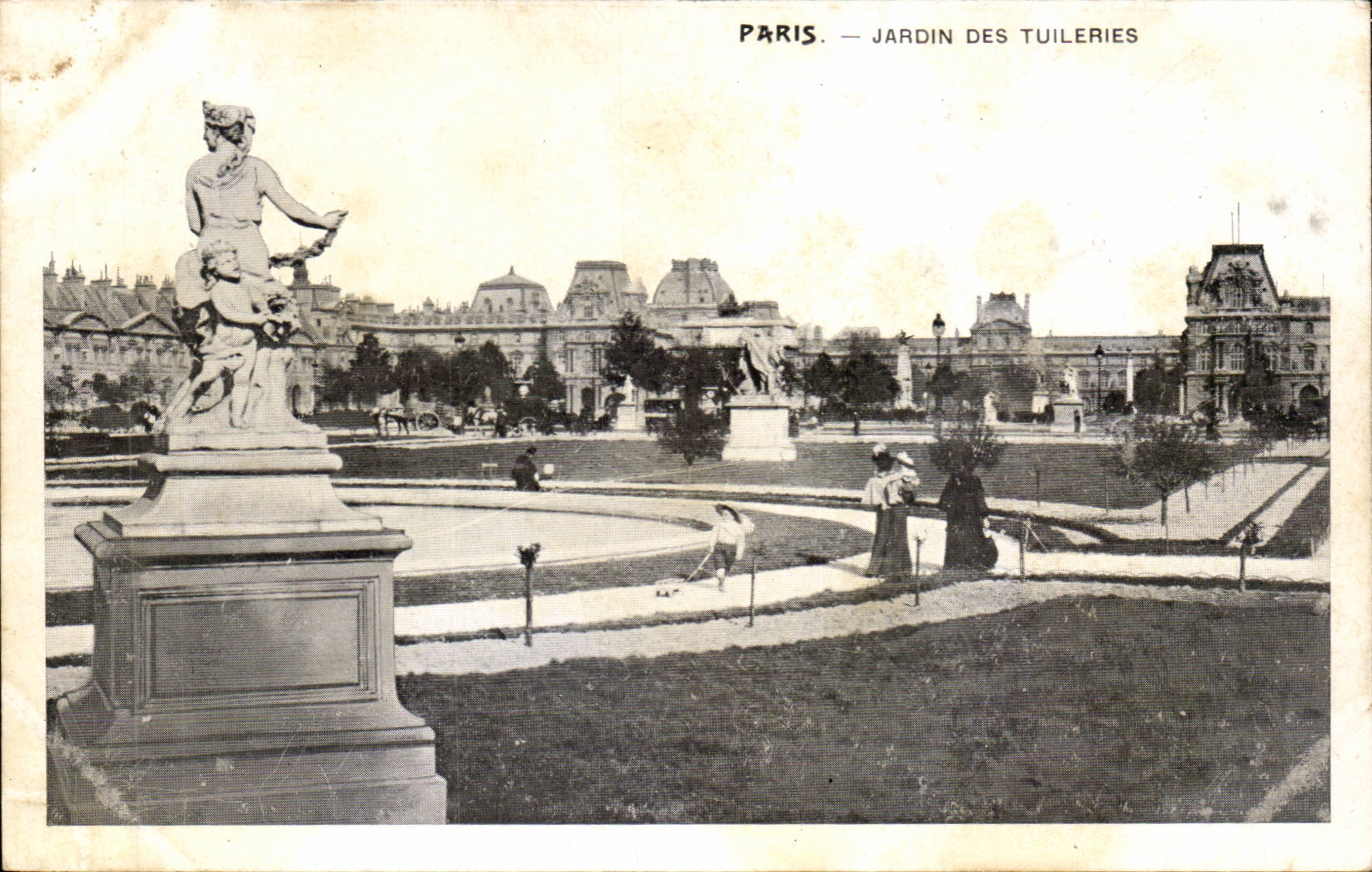 Paris CPA Jardin des Tuileries