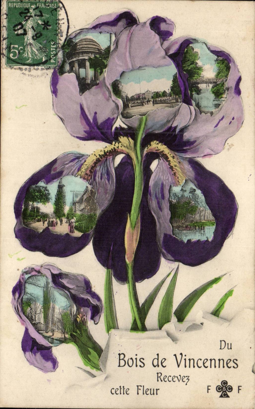 CPA Bois of Vincennes Receive this flower