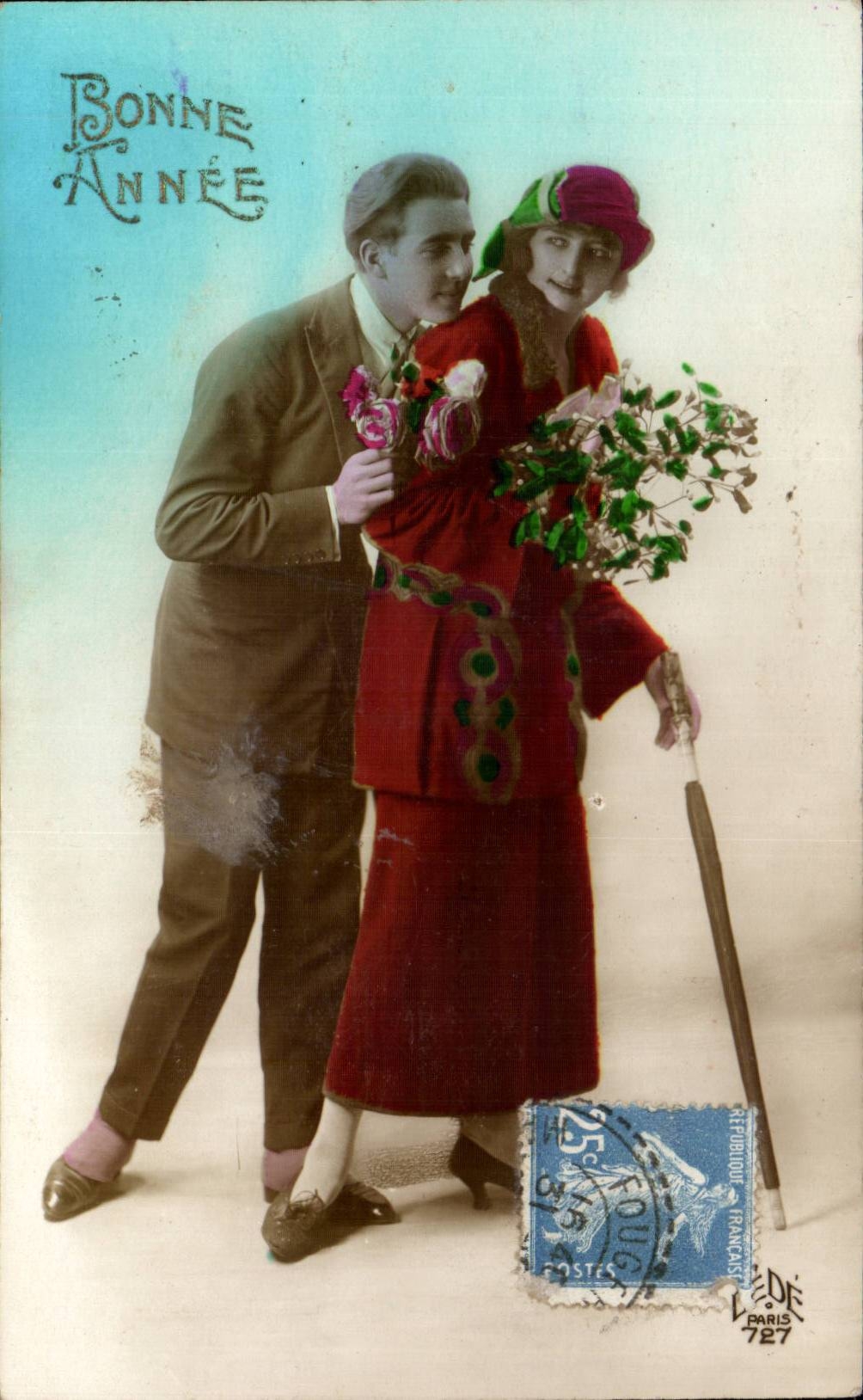 CPA Fantasy Woman Happy New Year