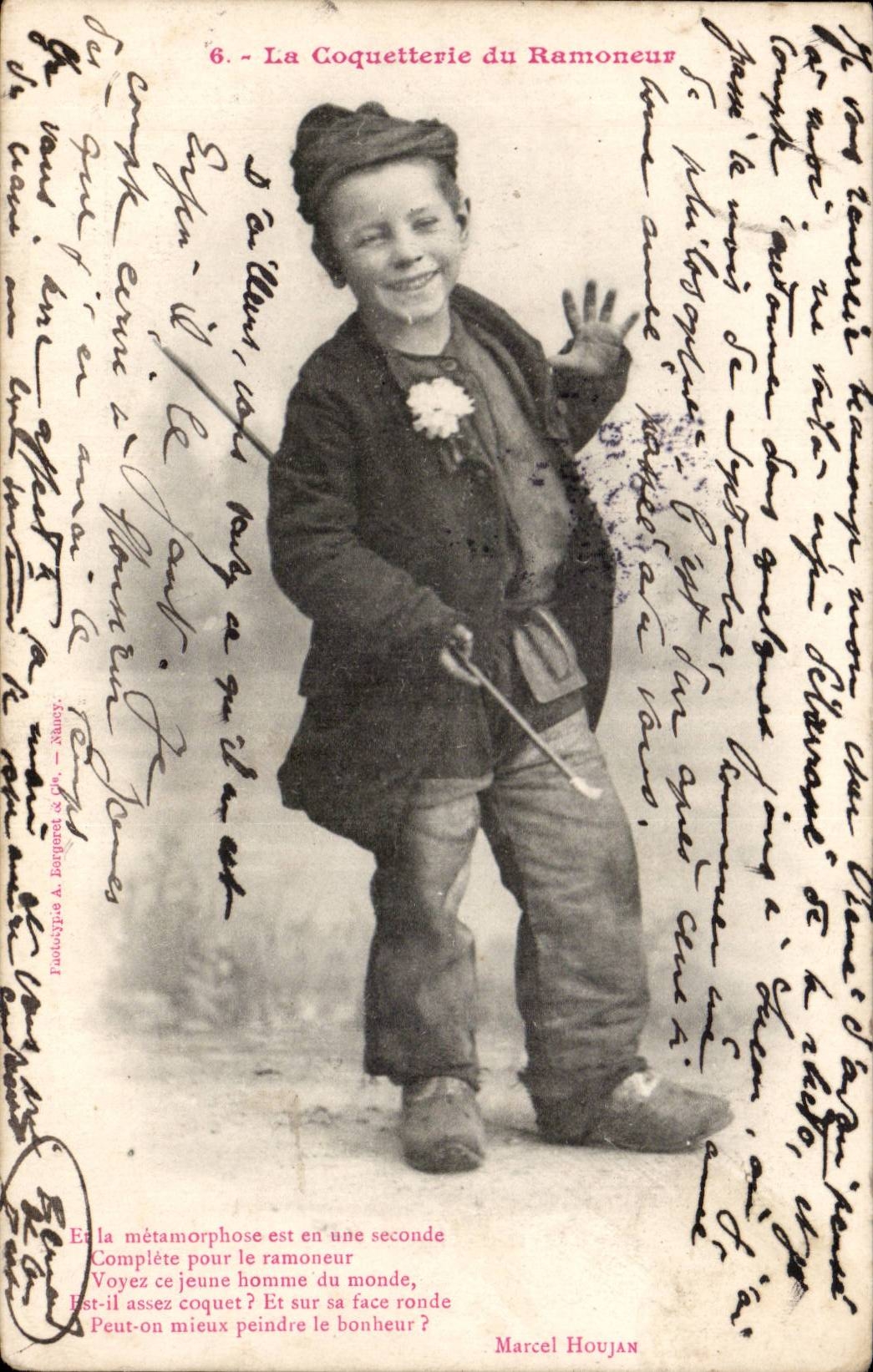 CPA Fantasy Child coquettery of the chimney sweeper