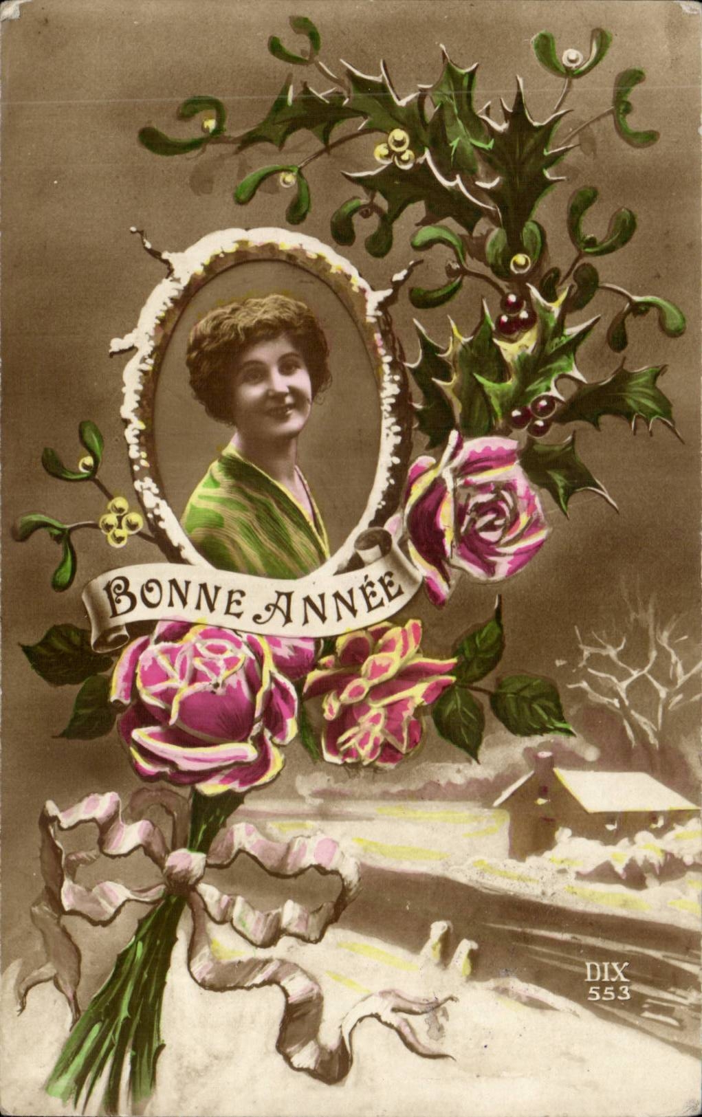 CPA Fantasy Woman Happy New Year